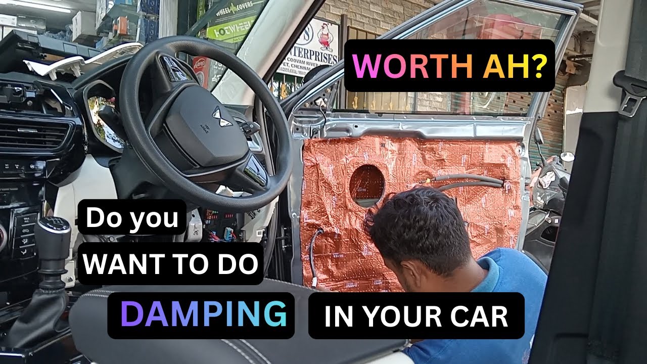Car Damping Explained in Tamil | Soundproofing, Noise Reduction & Audio Upgrade | GKS InfoTech