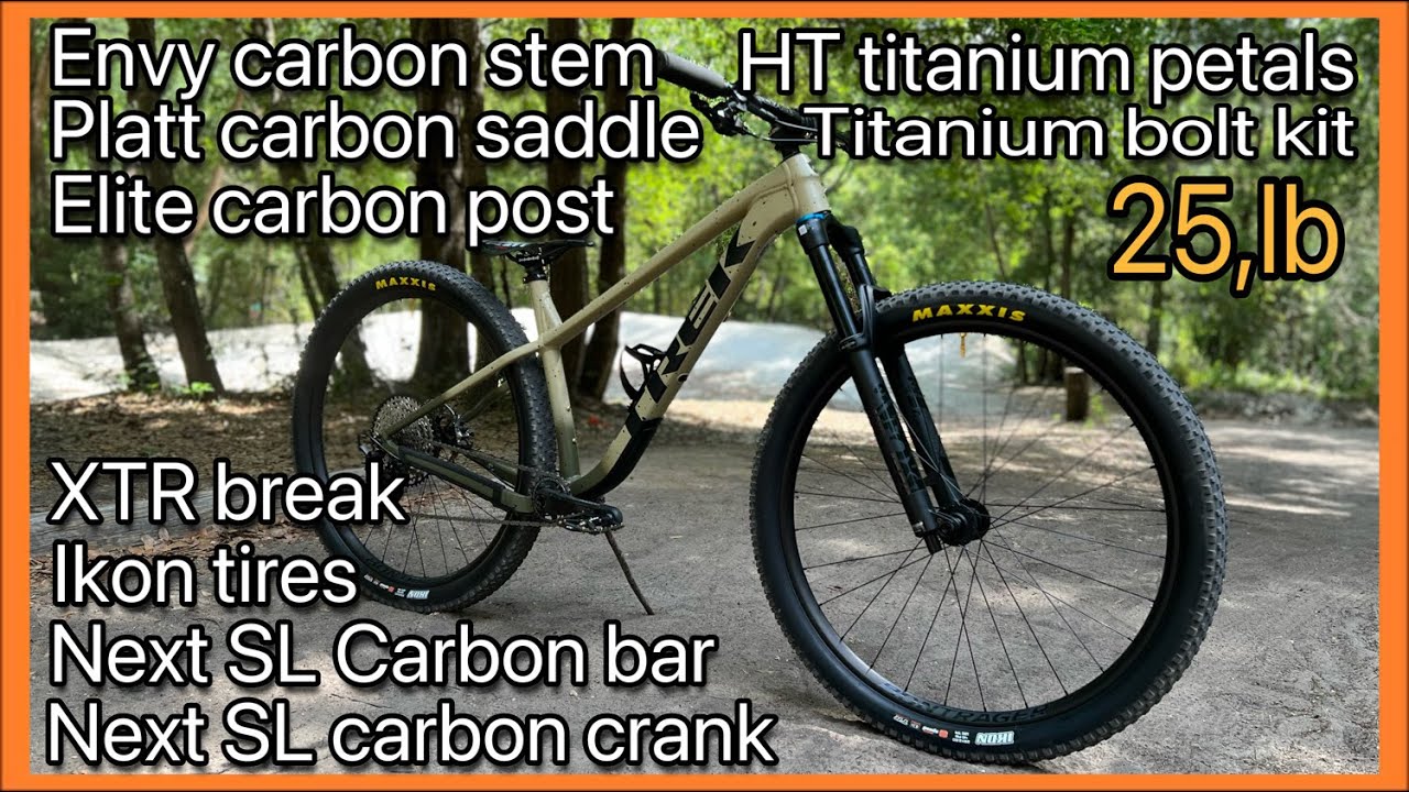 Overhauling a brand new 2023 trek Roscoe 9 making it quieter, lighter and faster!!