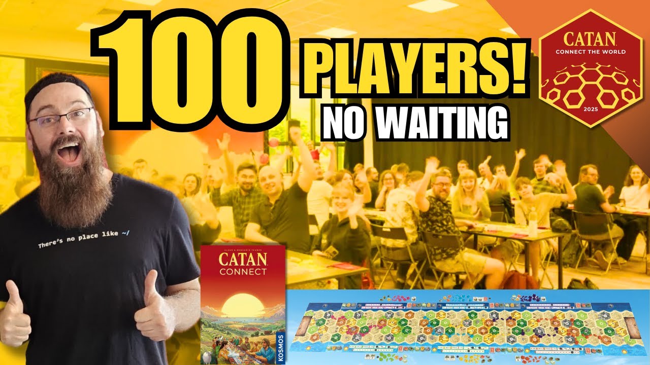 Catan Connect the World - 100 Players. 30 Years. One Epic Event!