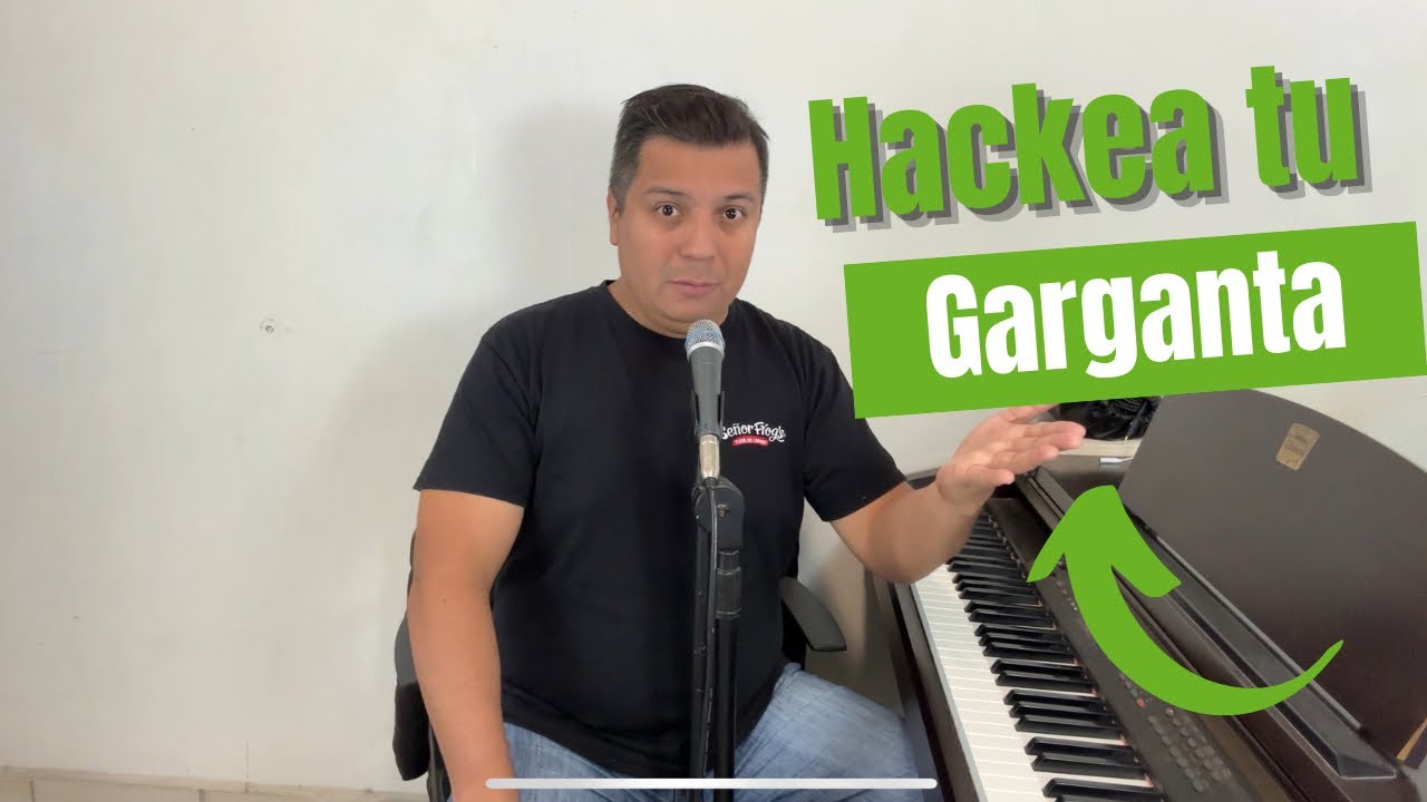 Hack para CANTAR MÁS FÁCIL | Clases de canto | Vocalización 