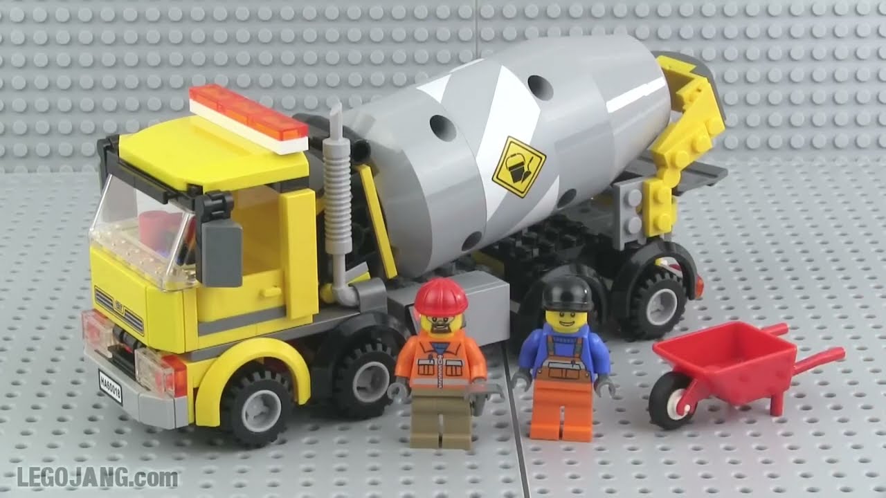 🔄 LEGO City 2013 Cement Mixer review! 60018 re upload