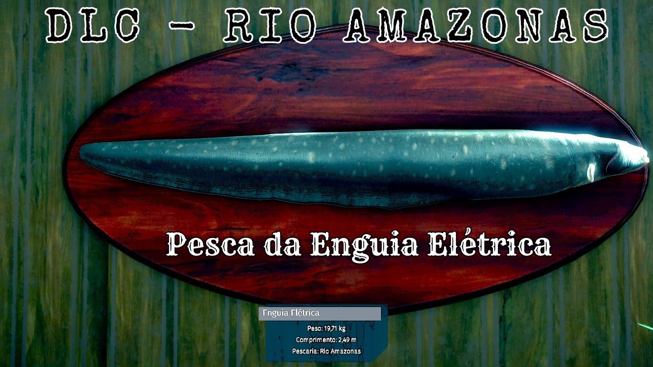 Ultimate Fishing Simulator - DLC Rio Amazonas: Pesca da Enguia Elétrica (Guia PT-BR na descrição)