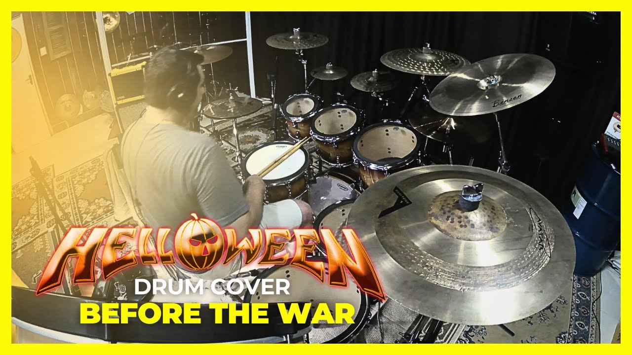Before The War  - Helloween - Drum Cover - Sandro Salla - Tribute to Uli Kusch
