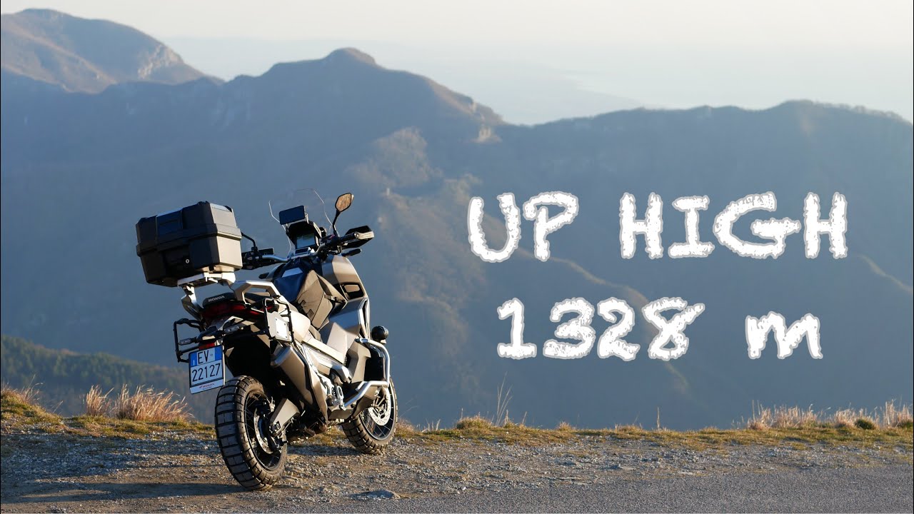 Honda X-ADV - Pistoia Observatory and Pratorsi - RAW sound POV