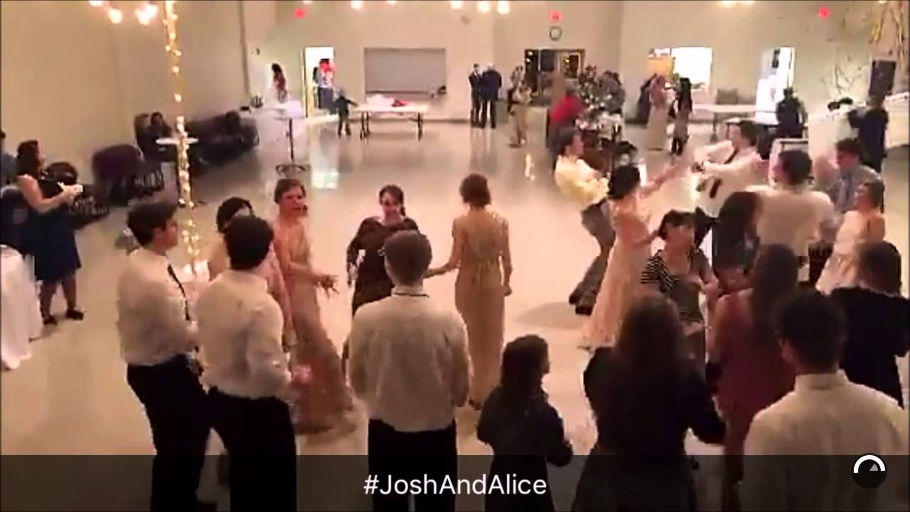 Joel Courtney - Wedding Party of Josh and Alice (from Snapchat)