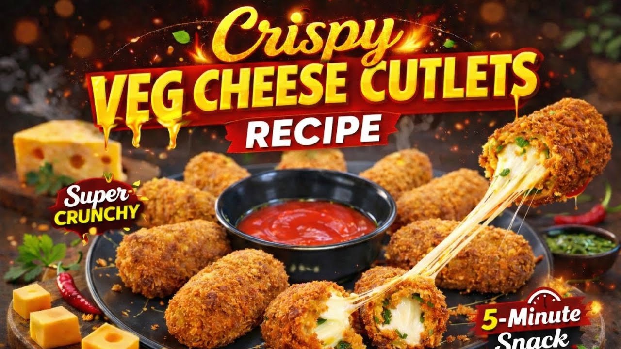 #veg cheese cutlet so crispy and tasty snacks#everyone  
