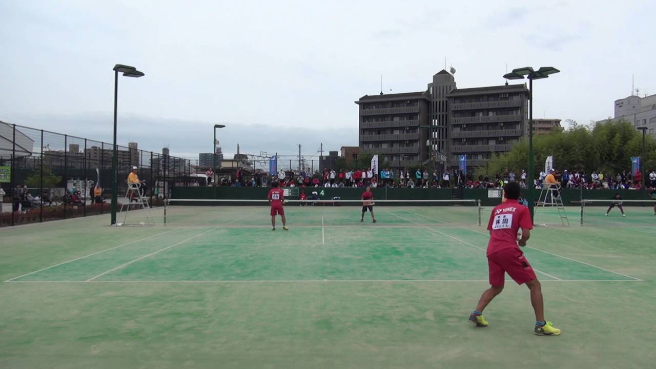 '16 全日本ソフトテニス選手権大会 (山口天皇杯) 男子 準々決勝 4