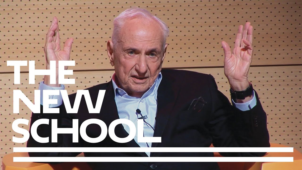 Frank Gehry At the Parsons Table with Paul Goldberger | Parsons School of Design