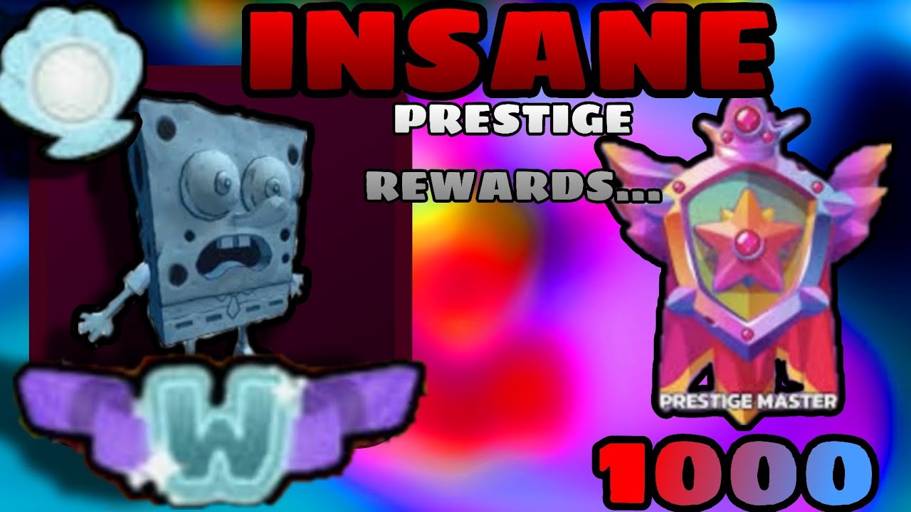 Insane Prestige Master Rewards And SHINY WUMBO SpongeHenge Showcase... (Spongebob Tower Defense)