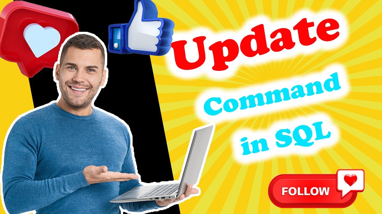 Update Command in SQL | How to Update Data in SQL | Update syntax