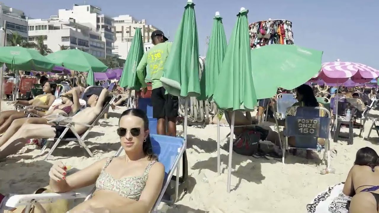 MUST SEE 🌞 Rio Beach Walk Filled With Warm Light ✨