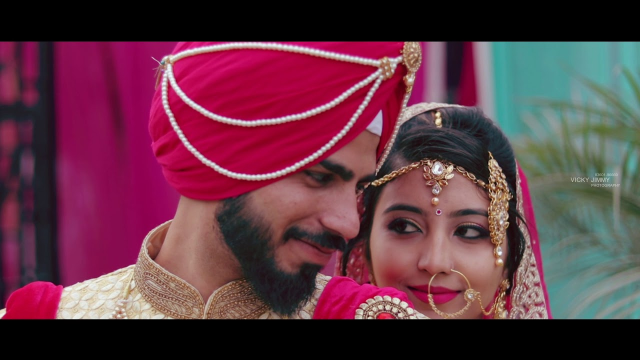 PUNJABI WEDDING HIGHLIGHTS || ISHQAA || 2019 VICKY JIMMY PHOTOGRAPHY HOSHIARPUR