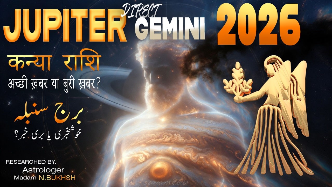 Jupiter Turning Direct in Gemini 2026 – Virgo (Kanya Rashi) Career Breakthrough & Reputation Rise