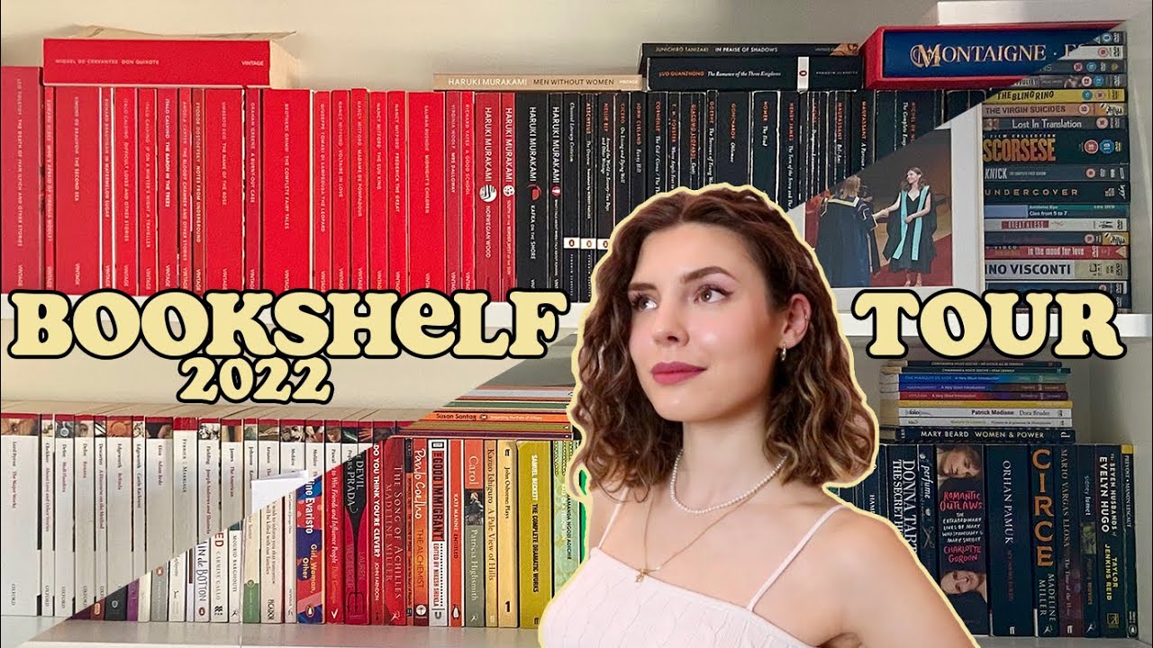 bookshelf tour + faq // classics, fiction, philosophy 🦋