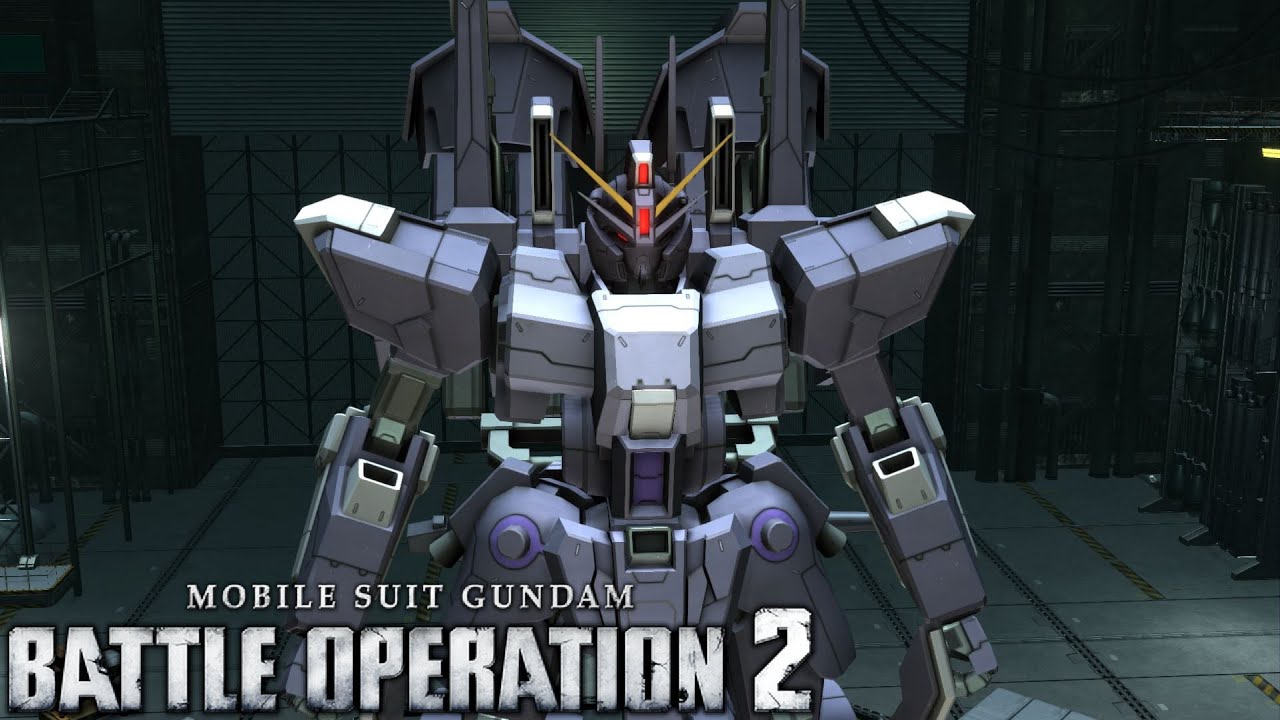 Mobile Suit Gundam Battle Operation 2 - Silver Bullet Suppressor (LV1) ALL MOVES