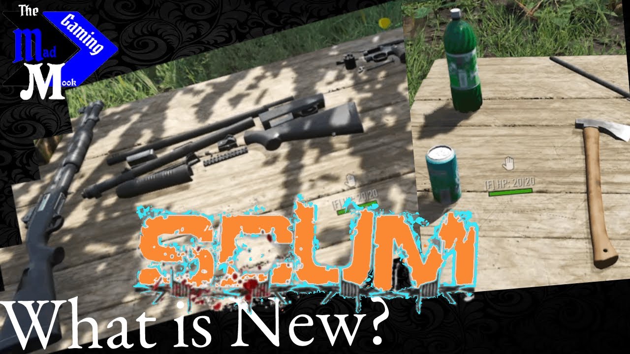 SCUM Game 0.6.2.37976 -  Water, Injury & Gun Parts | Update Review | TGMM