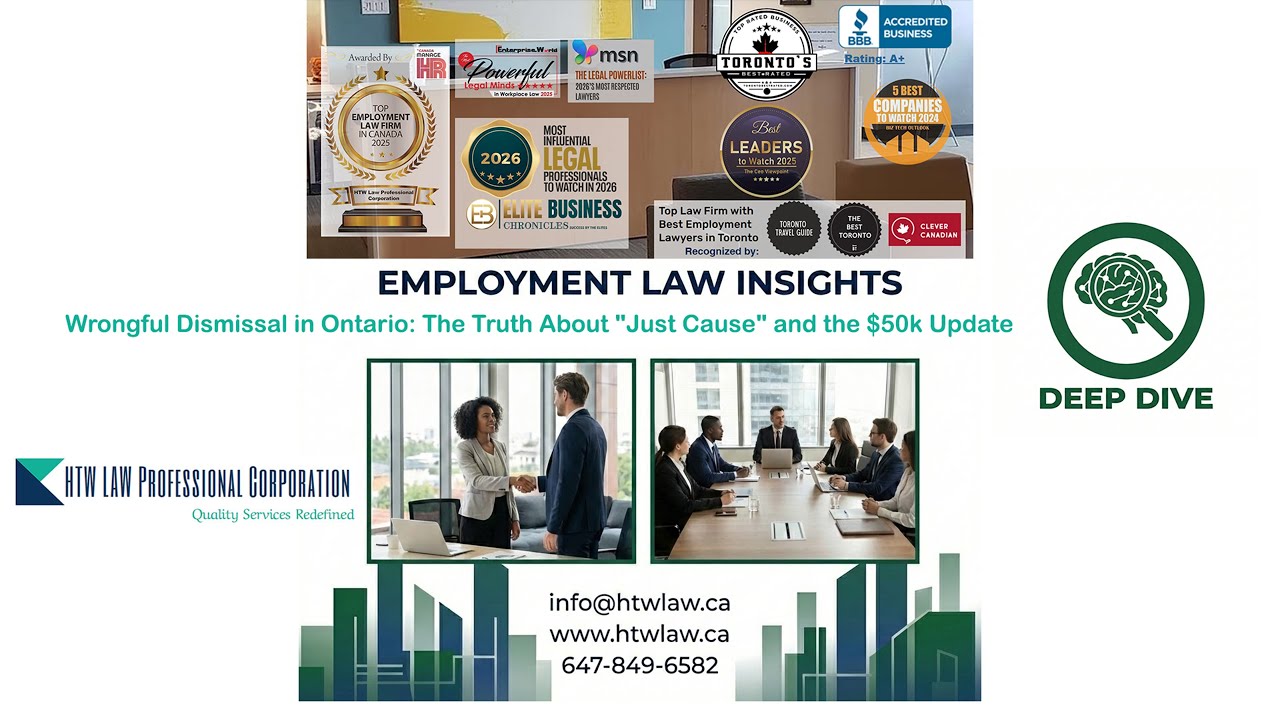 S01E02 - Wrongful Dismissal in Ontario: The Truth About 