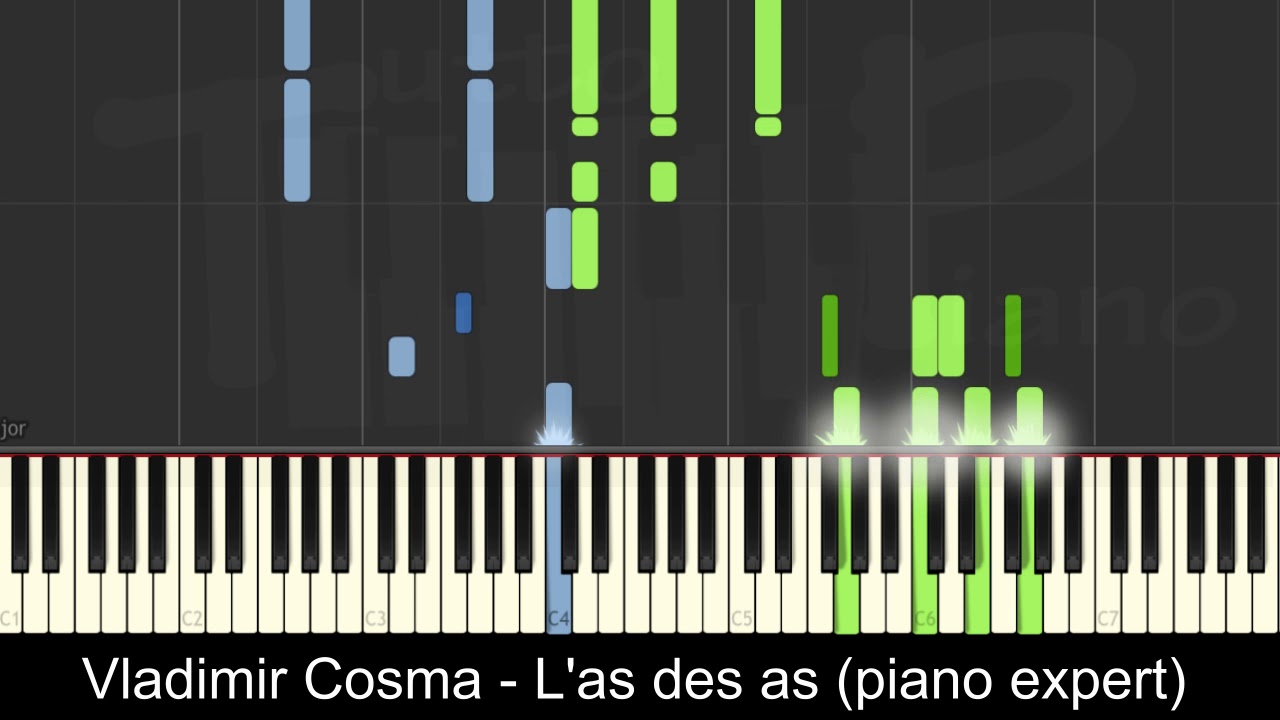 Vladimir Cosma - L as des as (piano expert)