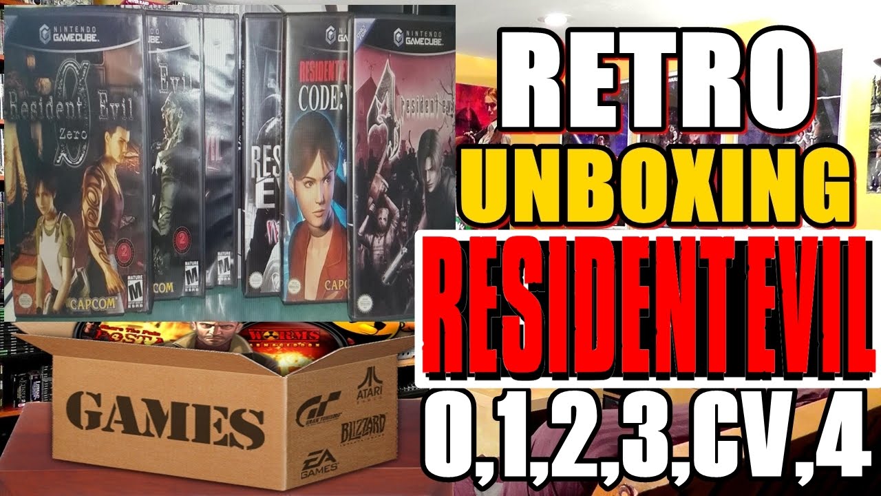 Retro Unboxing - Resident Evil GameCube Anthology