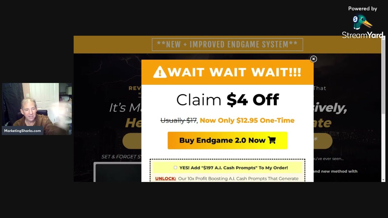 Endgame 2 0 Review, Bonus, OTOs From James Fawcett - $65,000 Per Month Affiliate Marketing System!