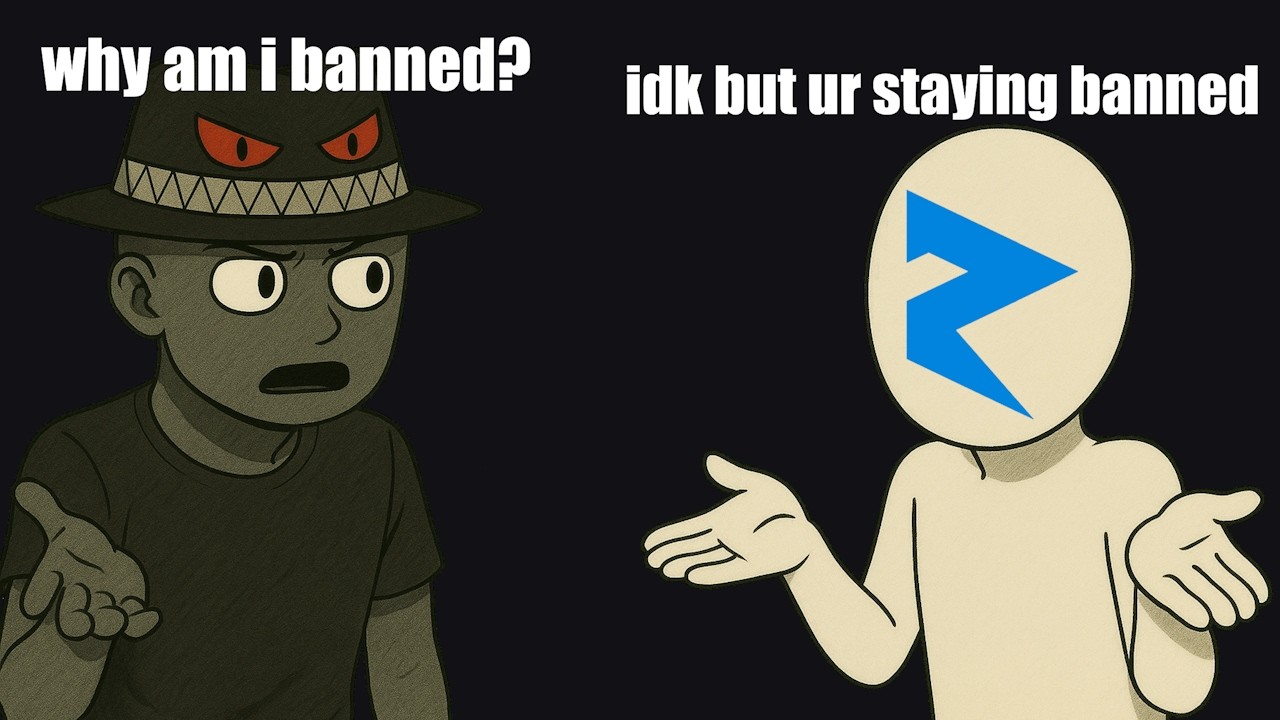 rolimons banned me and ignored my appeal (for years)