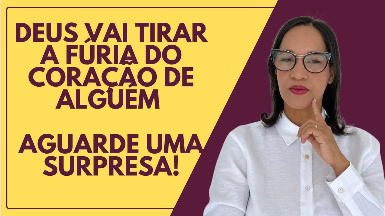 AO VIVO: Deus vai tirar a fúria do coração de alguém, aguarde uma surpresa!