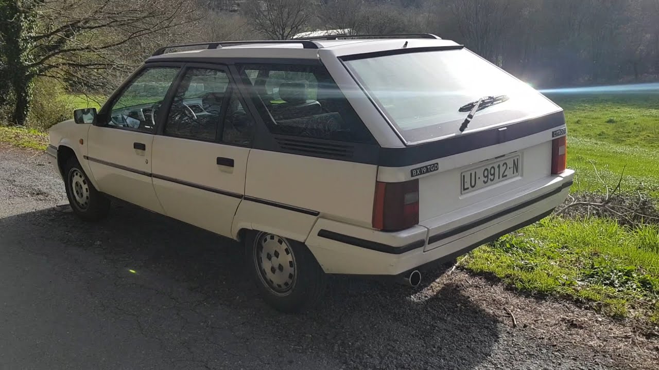 CITROEN BX 19 TGD BREAK , PRESENTACION , PEQUEÑO VIAJE Y VISITA A PUENTE MEDIEVAL .