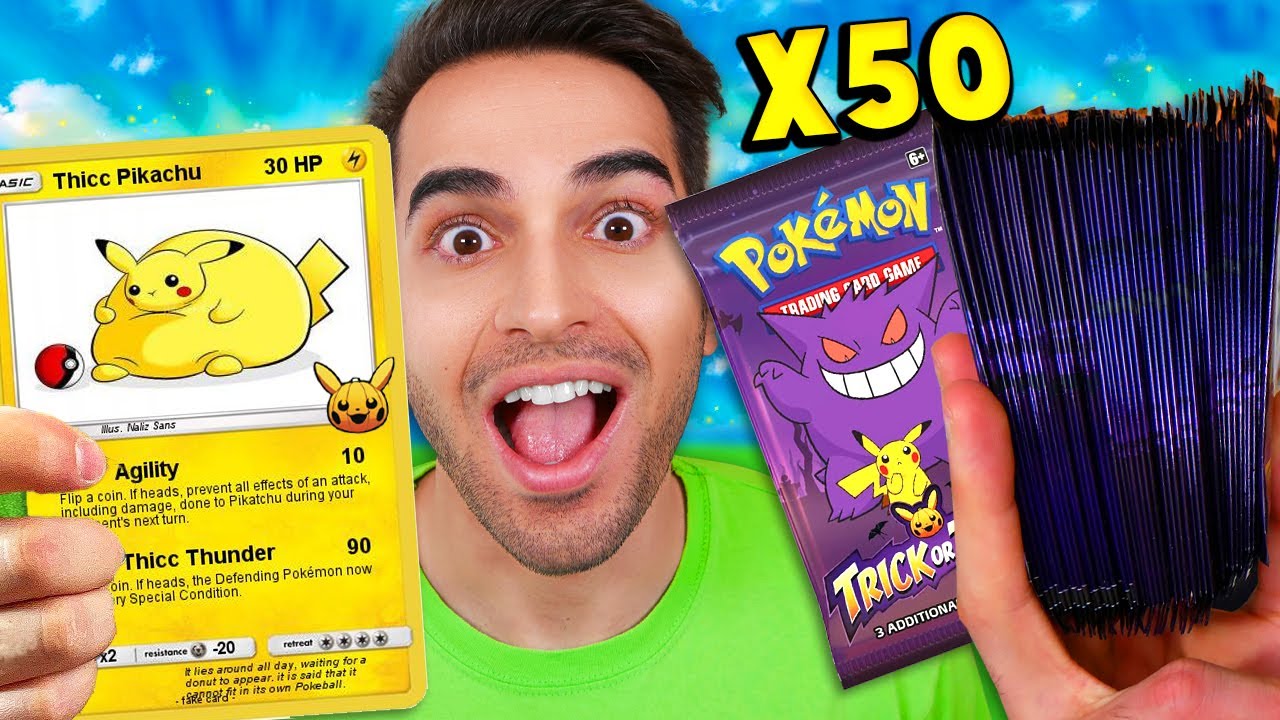 APRO IL BOX DA 50 PACCHETTI DI POKEMON!!