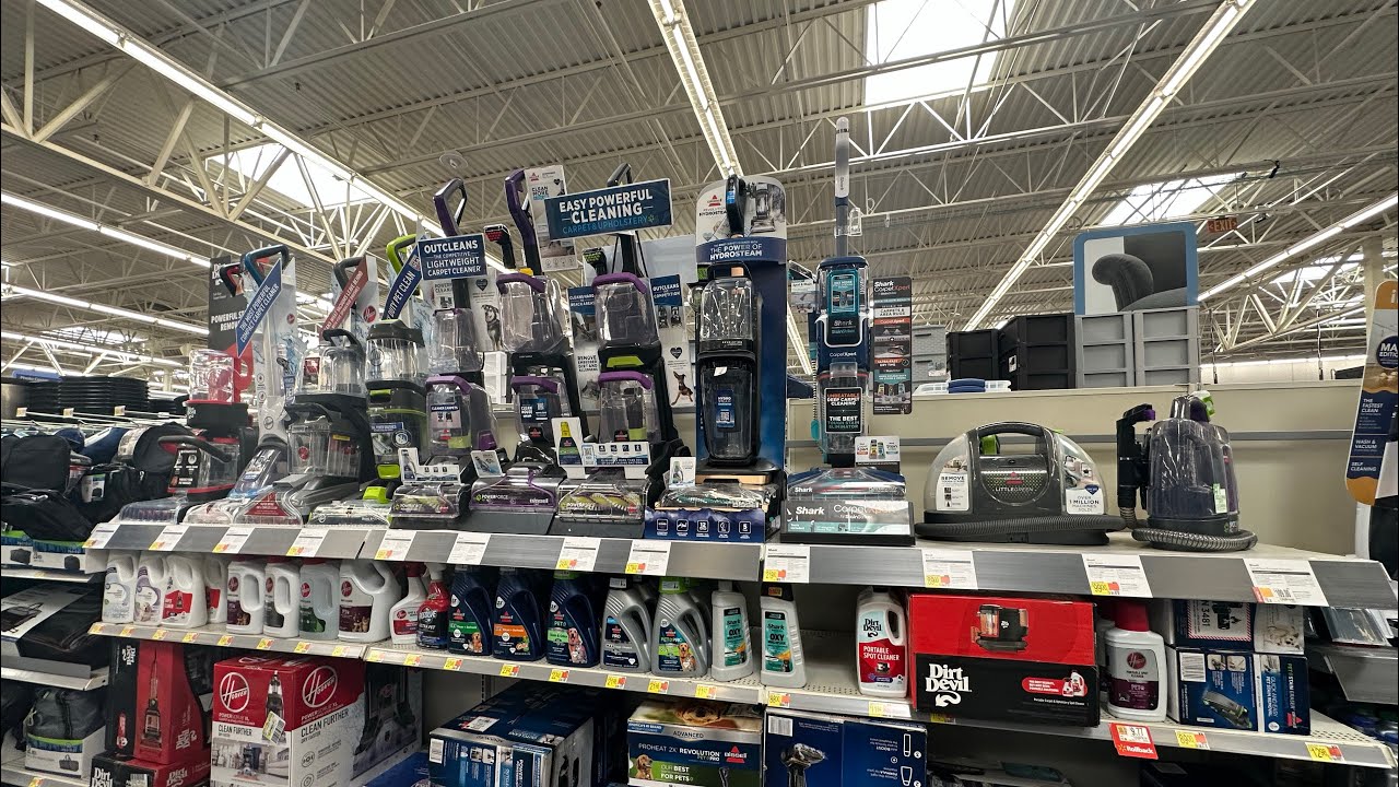 The Vacuums At The Walmart In Lake City South Carolina