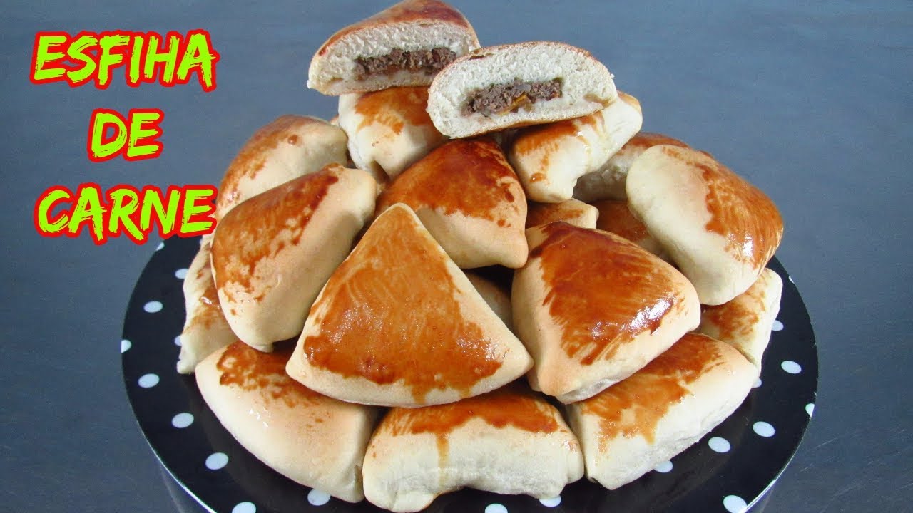ESFIHAS FECHADAS DE CARNE