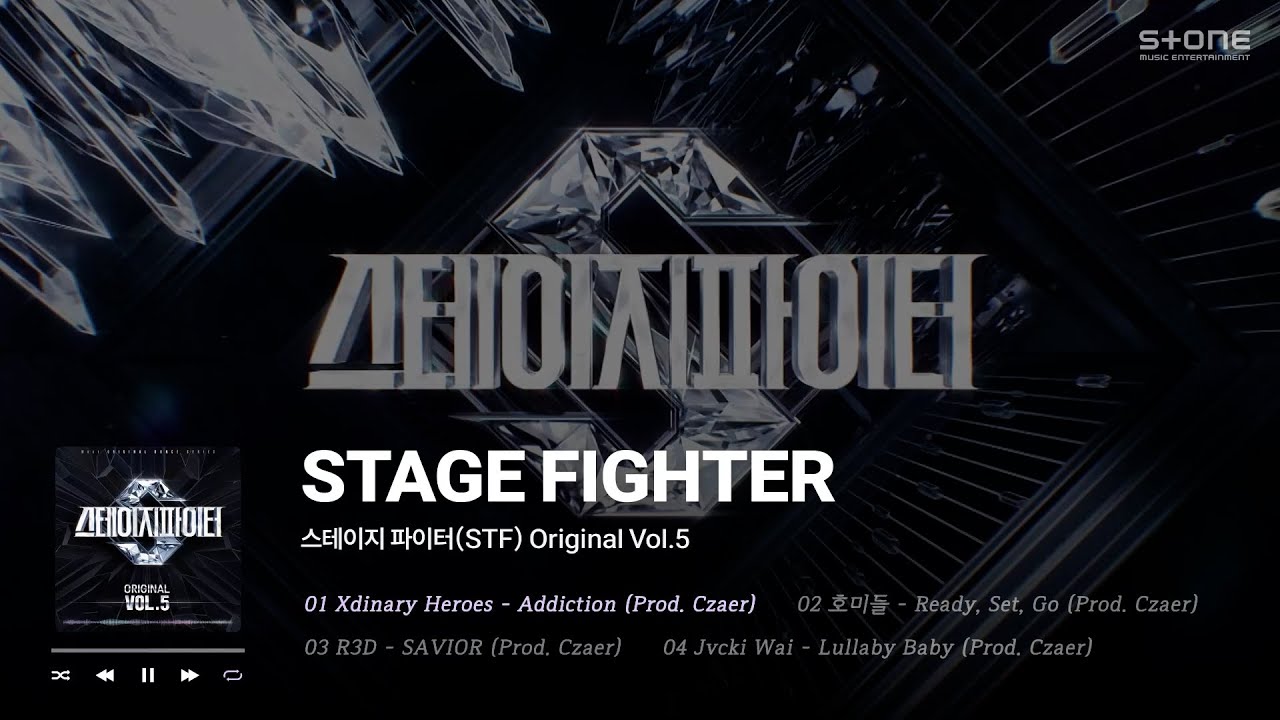 𝐏𝐥𝐚𝐲𝐥𝐢𝐬𝐭 🖤무용수들의 창작안무와 완벽한 시너지 '스테이지 파이터(STF) Original Vol.5' 앨범 1시간 반복 듣기｜Stone Music Playlist