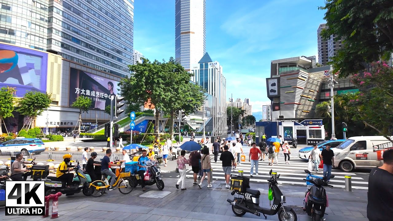 Shenzhen's Icon, Huaqiangbei Electronics Street Walking | Shenzhen, China 4K SDR