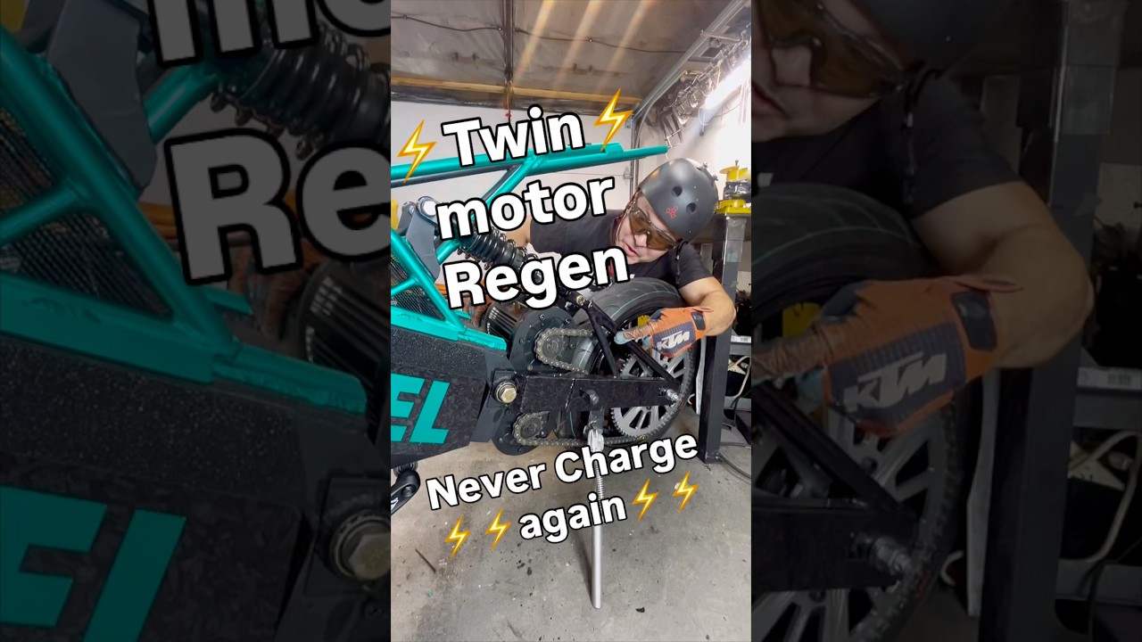 Never charge again #ebike #technology #evcharging #trending #bike #pev