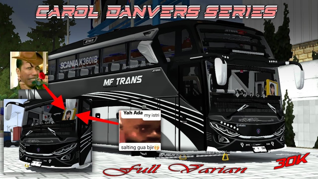 SHARE??? / RIVIEW KODENAME CAROL DANVERS SERIES FULL VARIAN , KODENAME BUSSID V4.2 