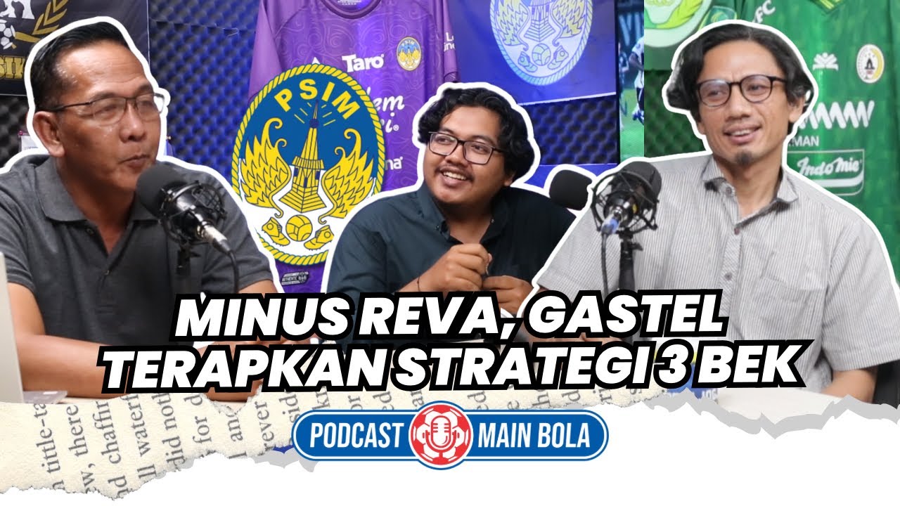 Minus Reva, Gastel Terapkan Strategi 3 Bek