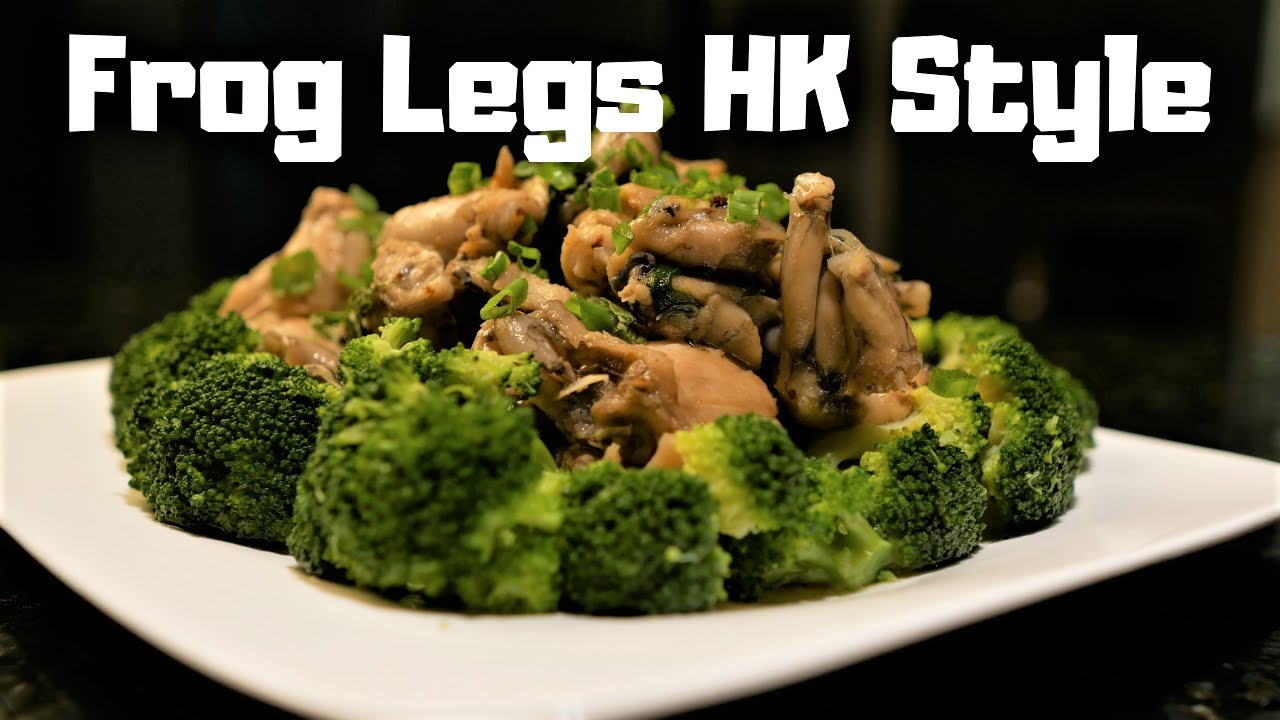 Frog Legs with Ginger & Spring Onion Recipe - 翻炒青蛙腿