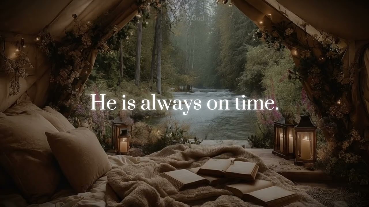 He is always on time.