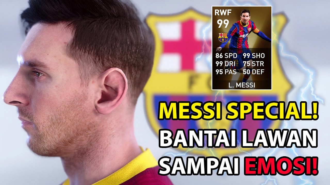 GW DAPATKAN MESSI SPECIAL FANS CHOICE! AUTO BANTAI LAWAN SAMPAI EMOSI! BIKIN NGAKAK! HAHAHAHAHA!