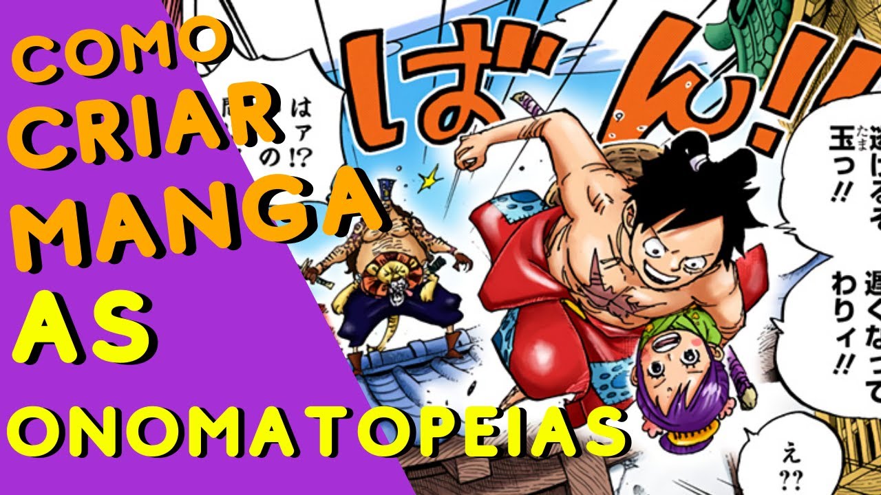 COMO FAZER MANGÁ - ONOMATOPÉIAS