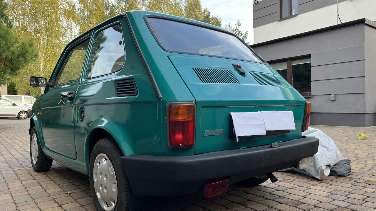 Fiat 126p Engine Sound and Cold start // Fiat 126p dźwięk i odpalanie silnika | 23 Years Old Car