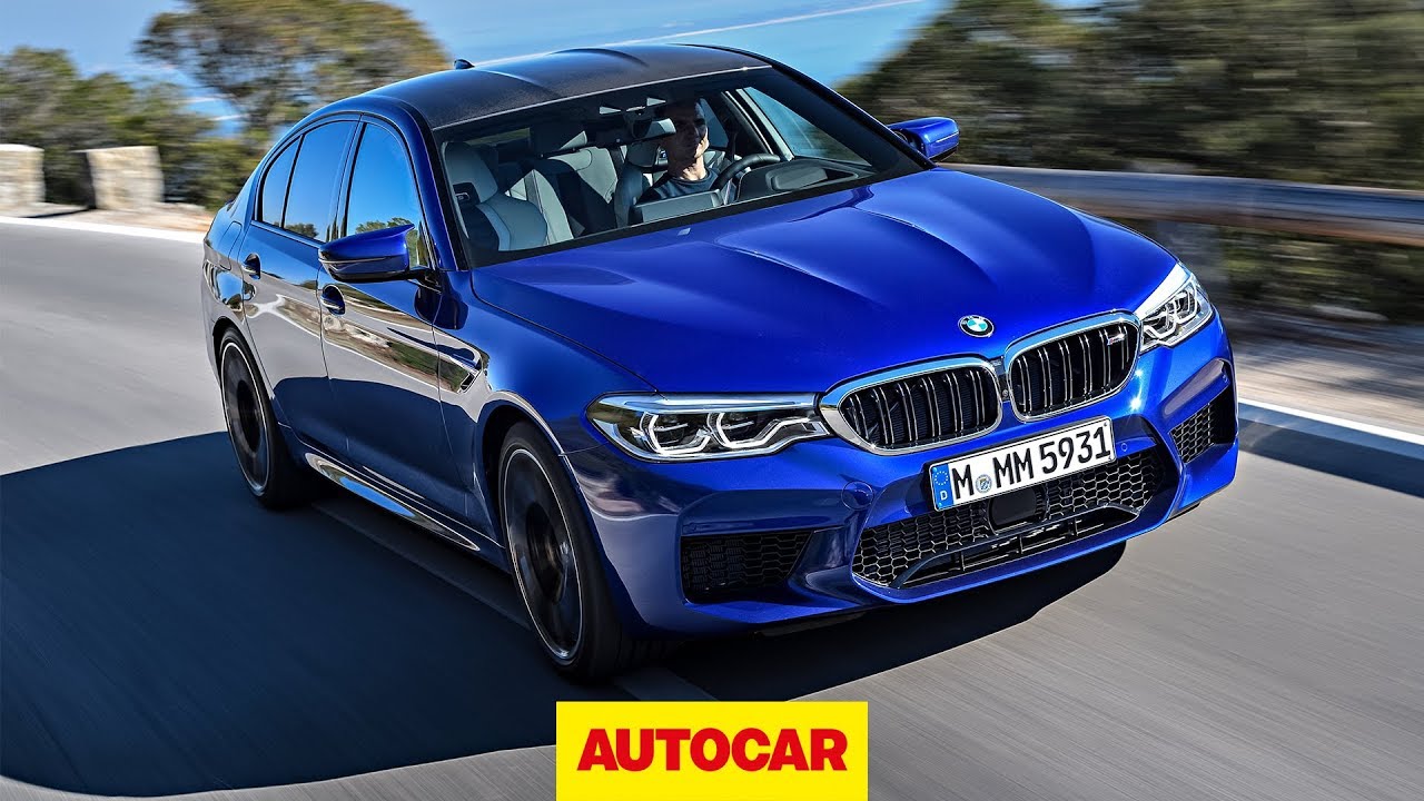 Обзор BMW M5 2018 | Тестирование нового конкурента Mercedes-AMG E63 | Autocar