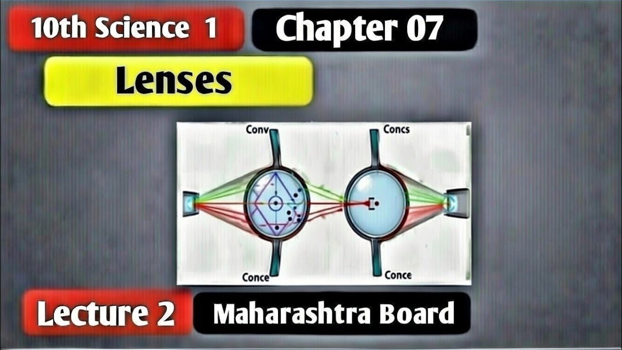 10th Science 1 |Chapter 07|  Lenses | Lecture 2  |maharashtra board | 