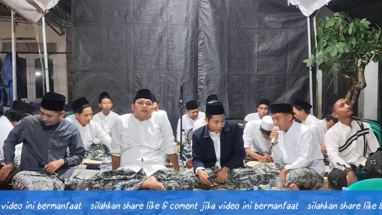 part 2 walimah tasmiyah krajan  padurenan bersama grup viral nya Indonesia @almuqoddas
