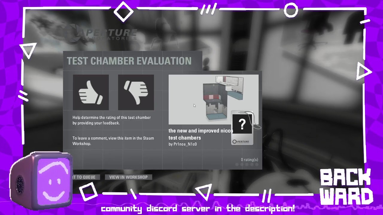 (Requests) Playing Portal 2 Community Maps