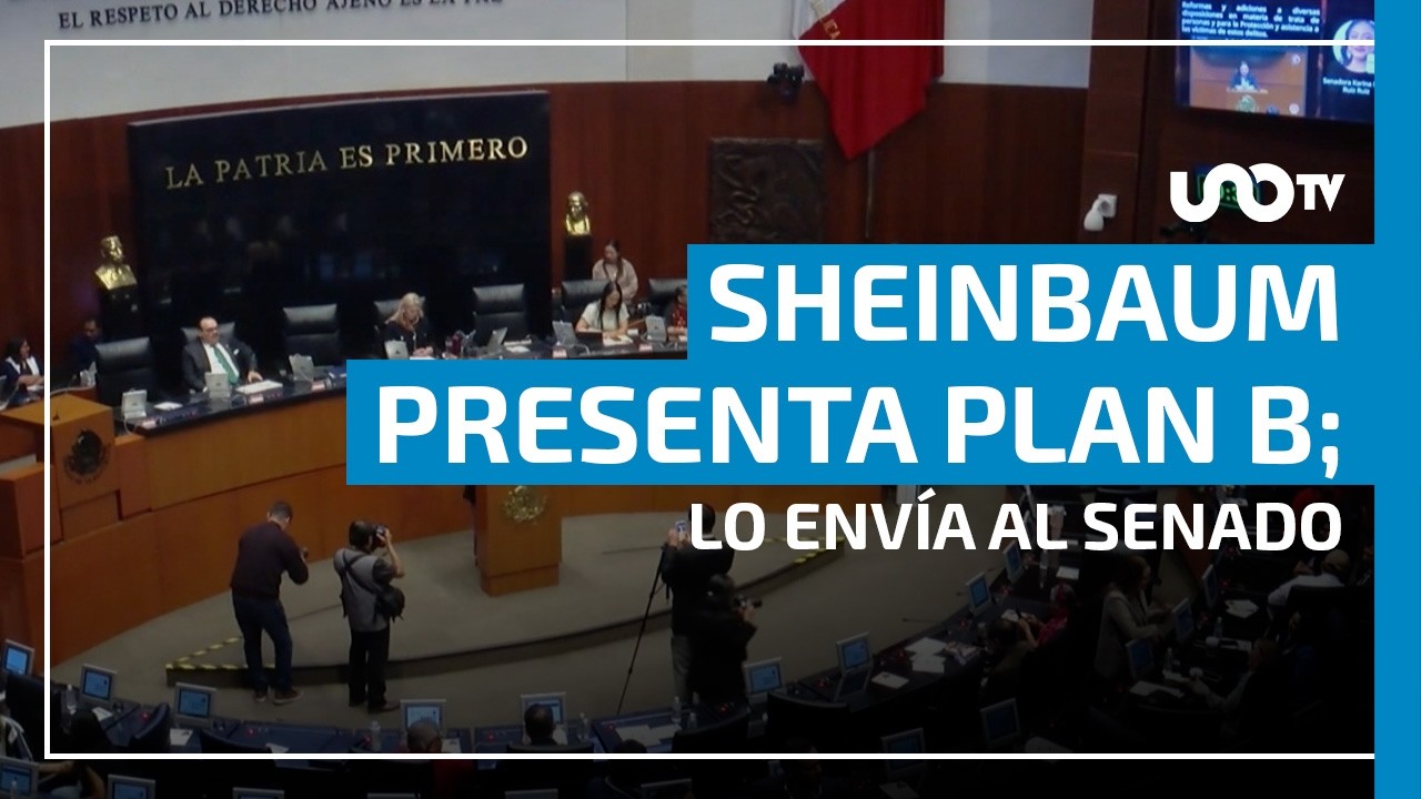 Sheinbaum env&iacute;a Plan B de reforma electoral al Senado
