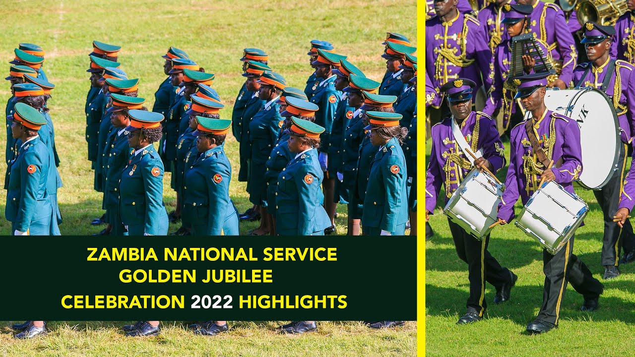 Zambia National Service Golden Jubilee Celebration Highlights 2022