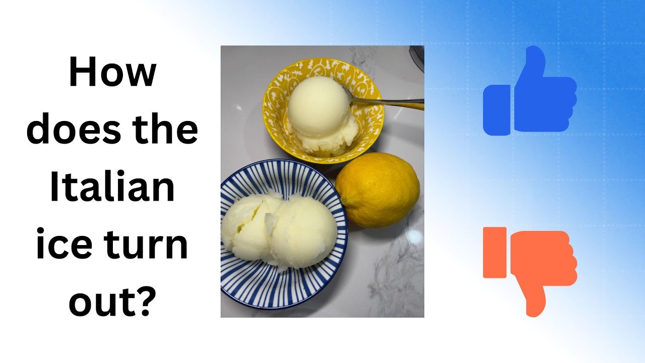 How to Make Sugar-Free Lemon Italian Ice with the Ninja Creami 🍋❄️ (Easy & Low-Calorie!)