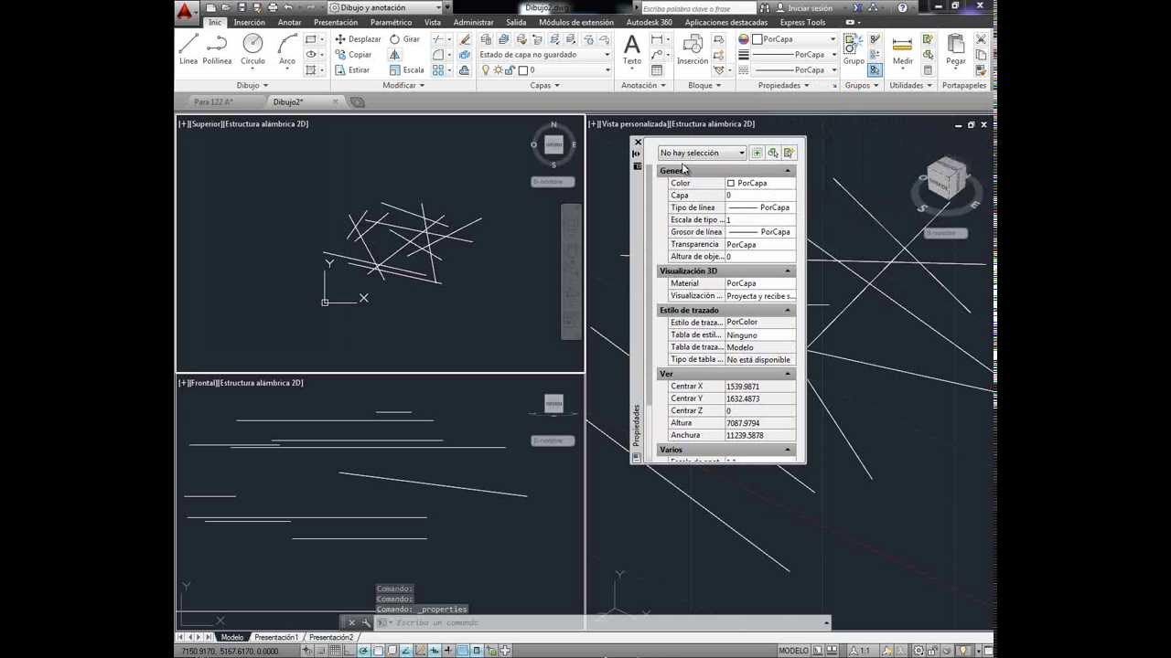 Como corregir diferentes alturas de líneas o polilíneas en un dibujo de AutoCAD