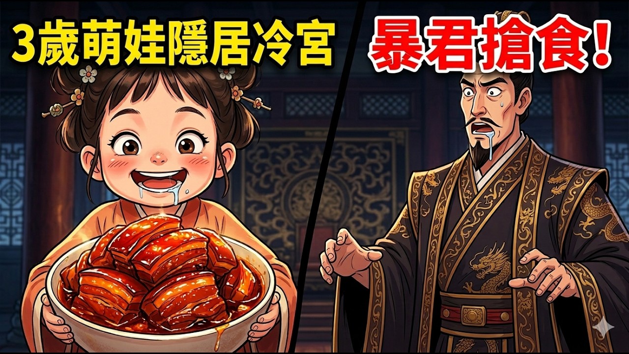 [MULTISUB]3歲冷宮小萌娃用紅燒肉拿捏暴君爹爹！把龍椅爆改成按摩椅？全宮廷都饞哭了！#漫劇 #動畫 #萌娃  #逆襲