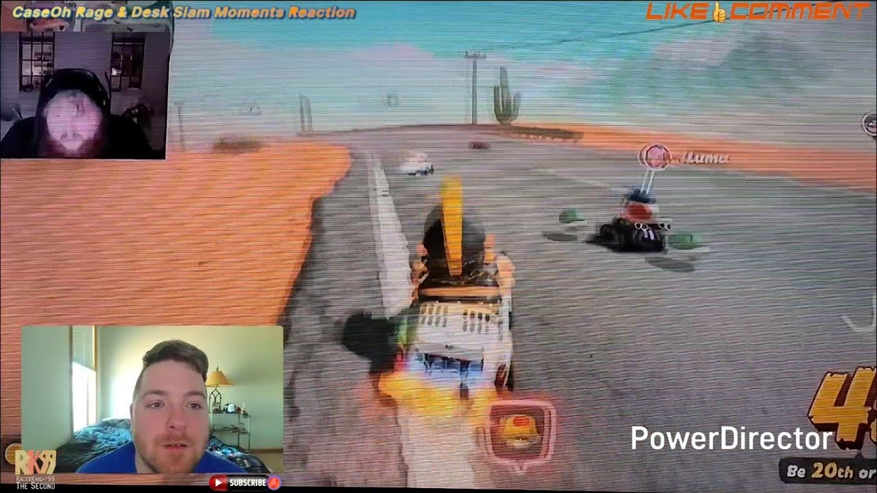 CaseOh Rage & Desk Slam Moments Reaction 